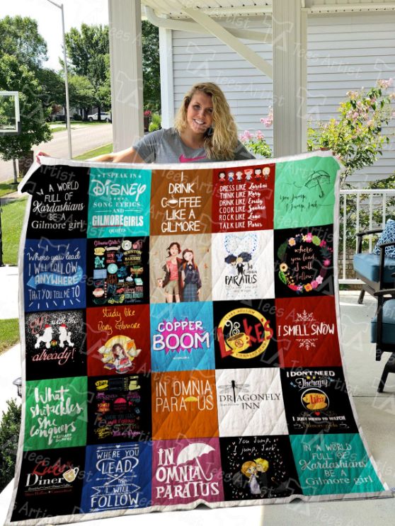 I Drink Coffee Like A Gilmore Gilmore Girls Collection Quilt Blanket