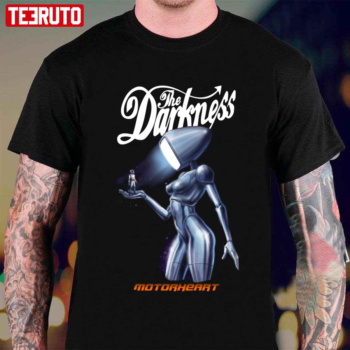 The Darkness Band Motorheart Unisex T Shirt Teeruto