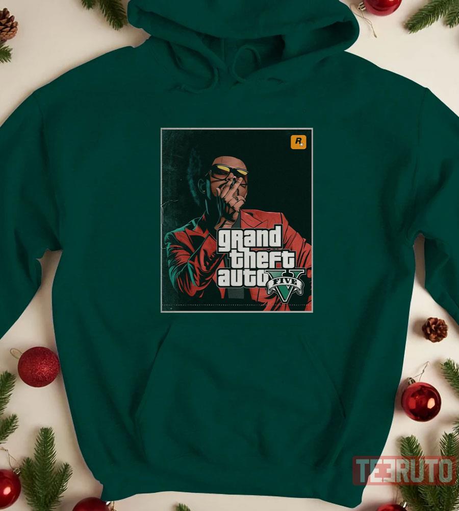 Gta San Andreas Poster The Weeknd Unisex Sweatshirt Teeruto