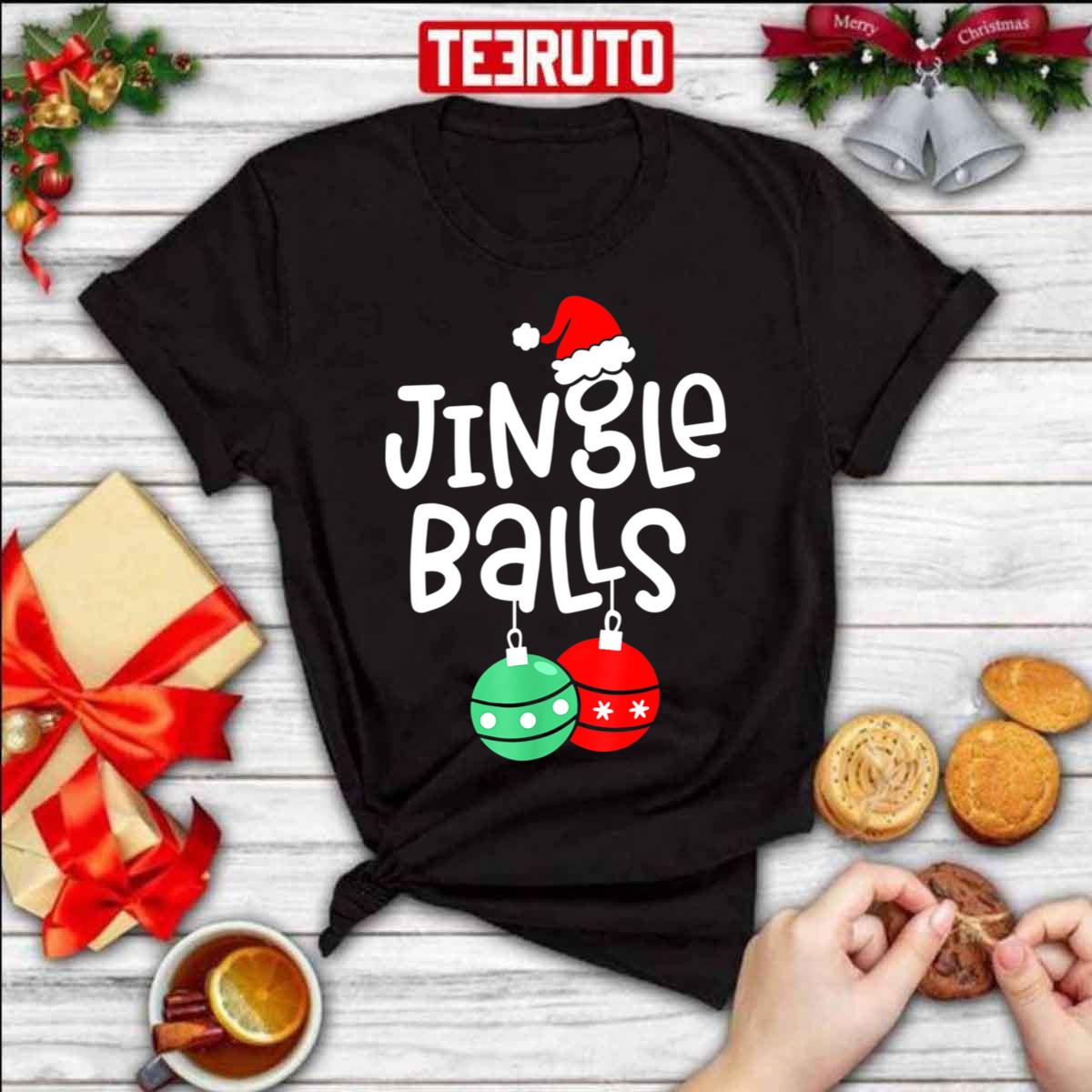 Jingle Balls Tinsel Tits Couple Christmas Couples Matching Unisex