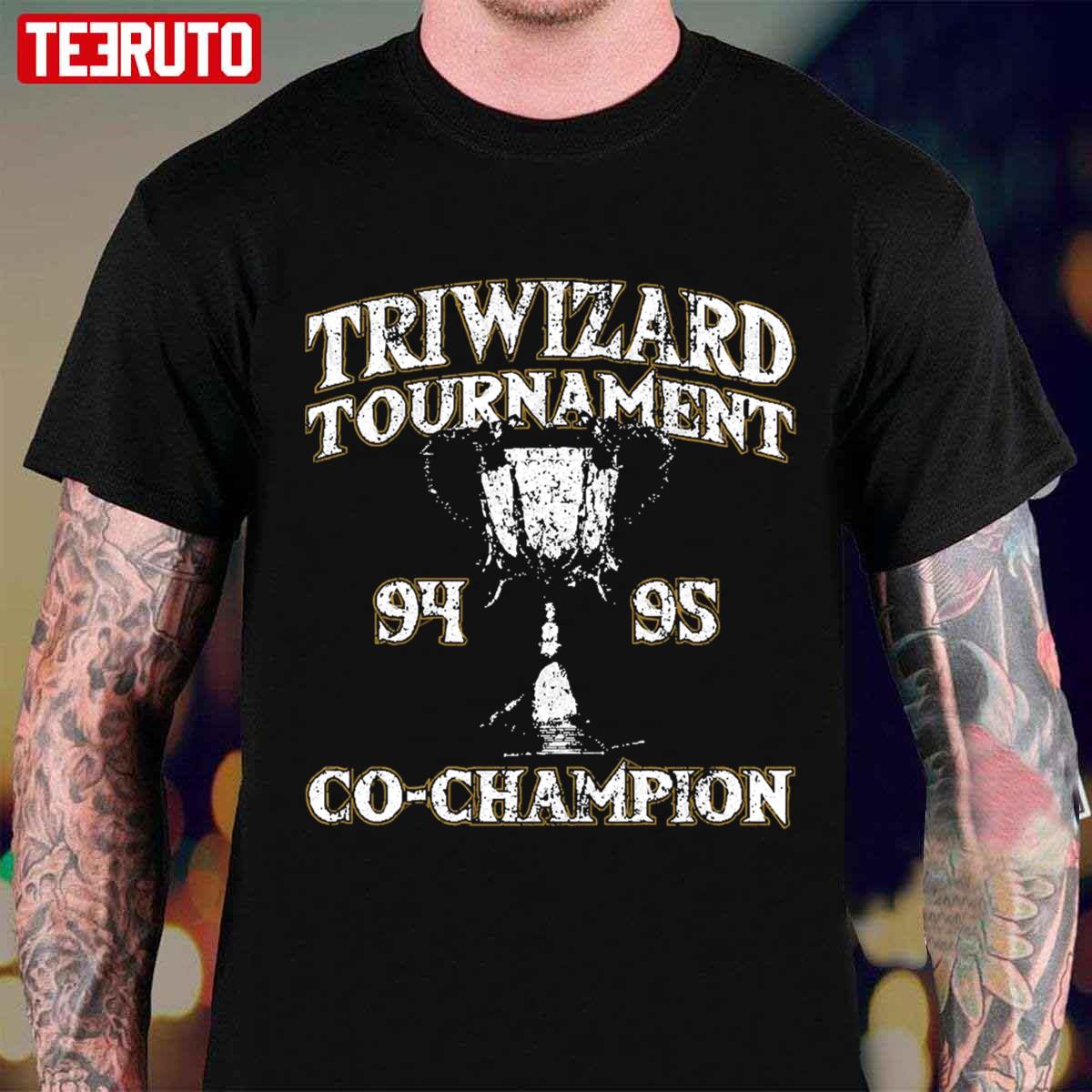 Triwizard Tournament Co Champion Hogwarts Unisex T Shirt Teeruto