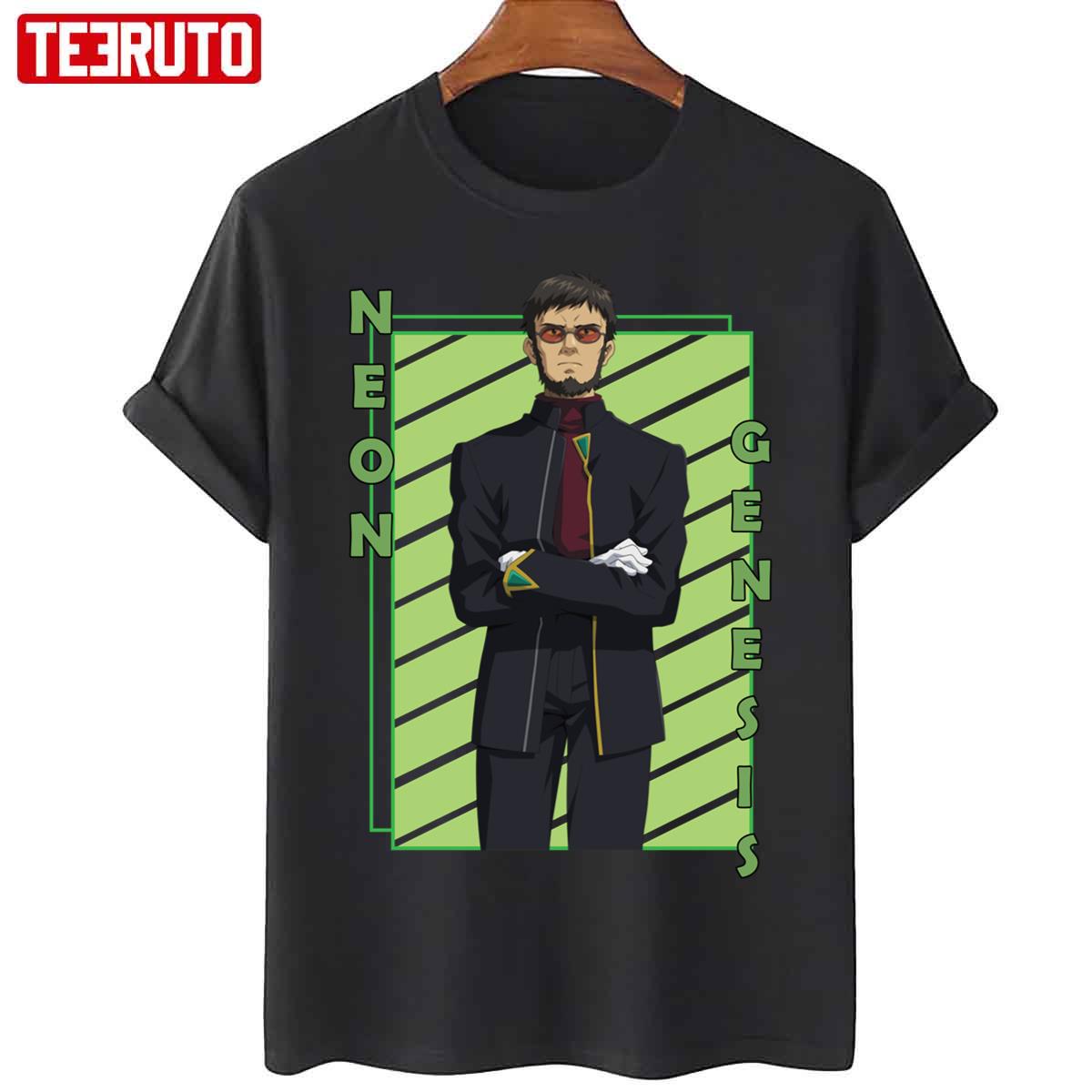 Gendo Ikari Neon Genesis Evangelion Shinseiki Evangerion Color Stripe