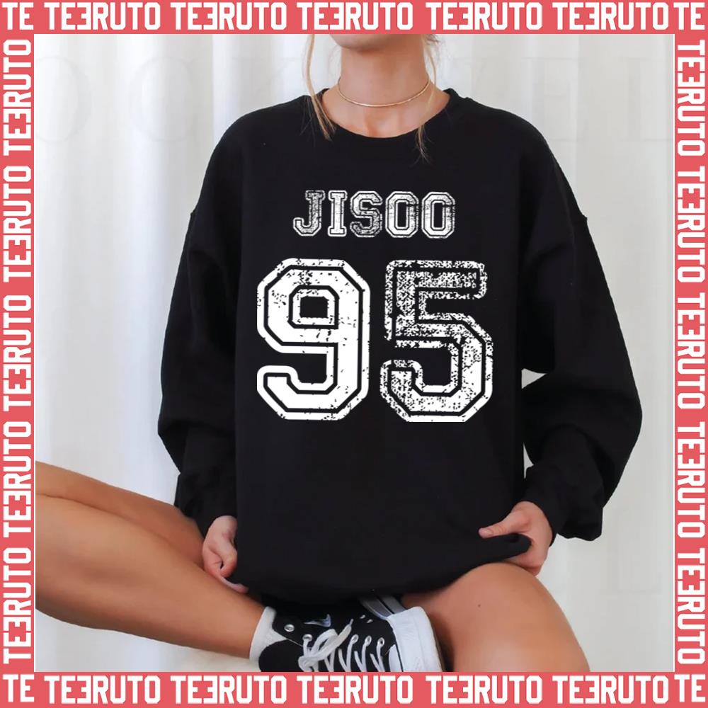 Jisoo 95 White Number Blackpink Unisex Sweatshirt Teeruto