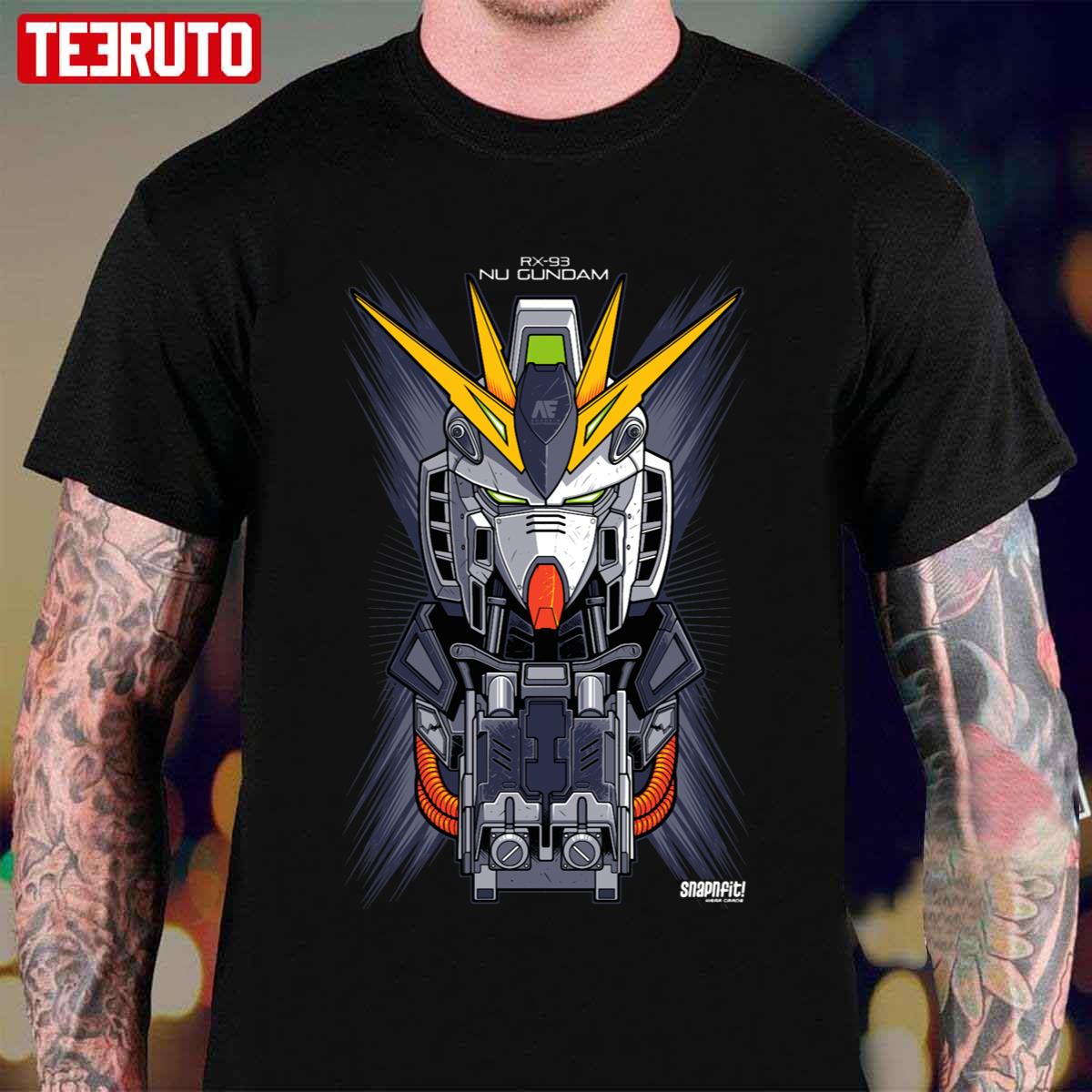 Nu Gundam Unisex T Shirt Teeruto