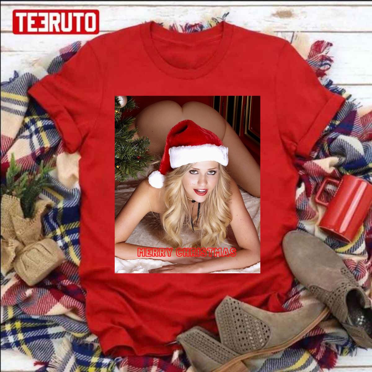 Mia Malkova Merry Christmas Porn Unisex Sweatshirt Teeruto