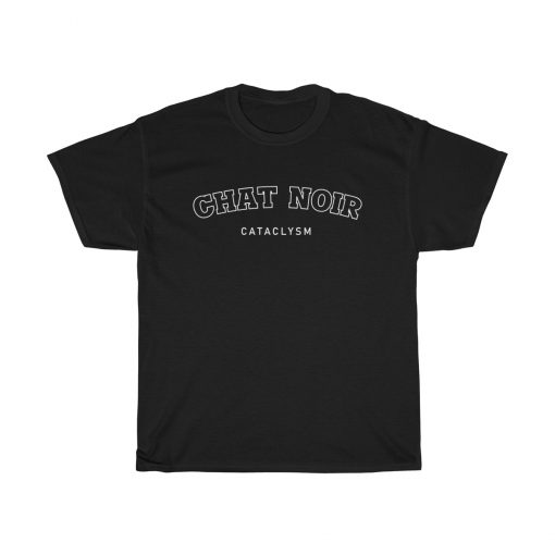 Chat Noir Cat, Japanese Anime Unisex T-Shirt, Sweatshirt, Hoodie