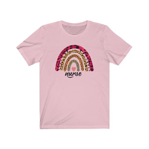 Nurse Leopard Rainbow Unisex T-Shirt, Sweatshirt, Hoodie