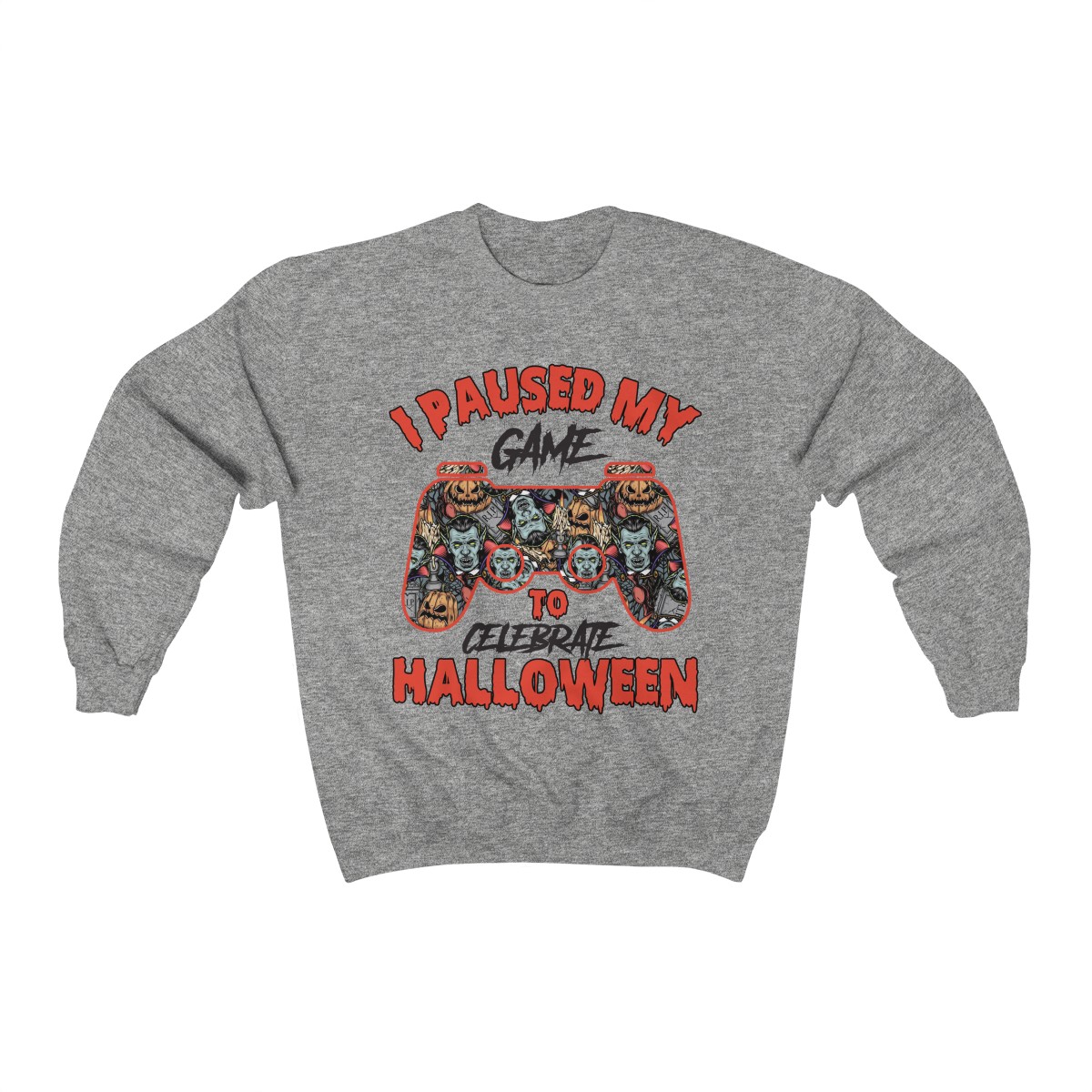 I Paused My Game To Celebrate Halloween Unisex T-Shirt, Sweatshirt, Hoodie