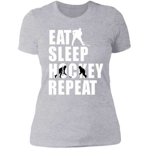 Eat Sleep Hockey Repeat Unisex T-Shirt, Sweatshirt, Hoodie