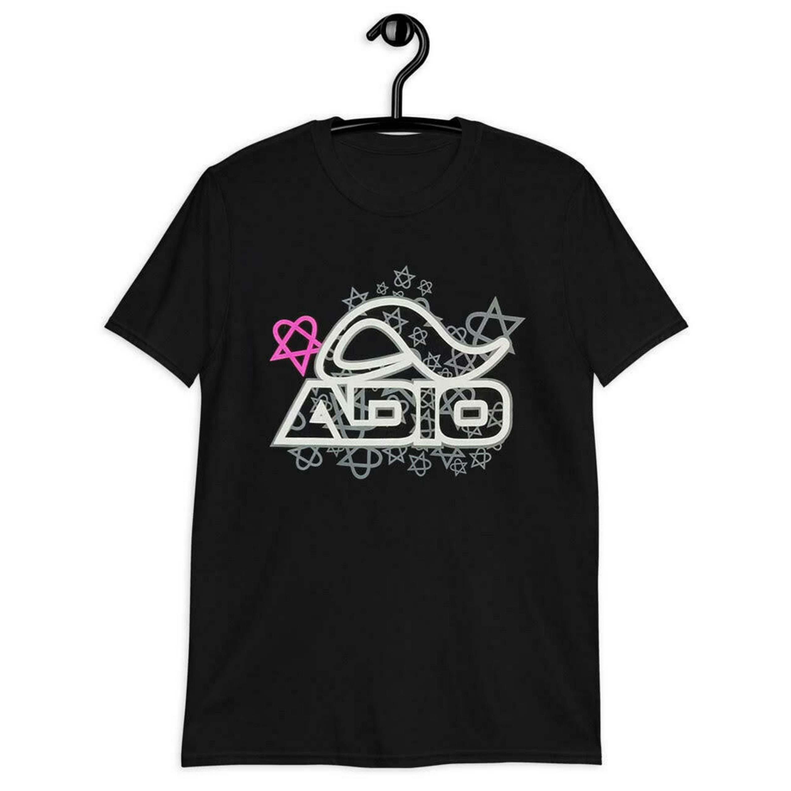 Vintage Adio Bam Margera Skateboard Heartagram T-Shirt
