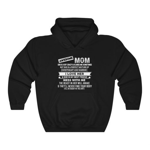 Awesome Mom Quote For Daughter Unisex T-Shirt, Sweatshirt, Hoodie