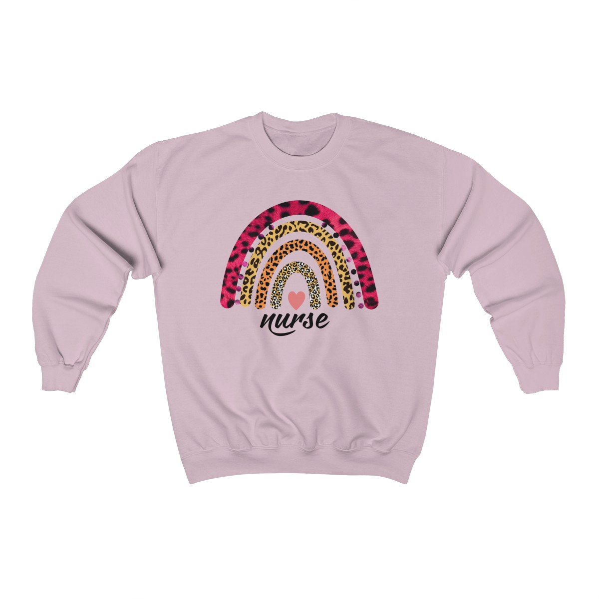 Nurse Leopard Rainbow Unisex T-Shirt, Sweatshirt, Hoodie