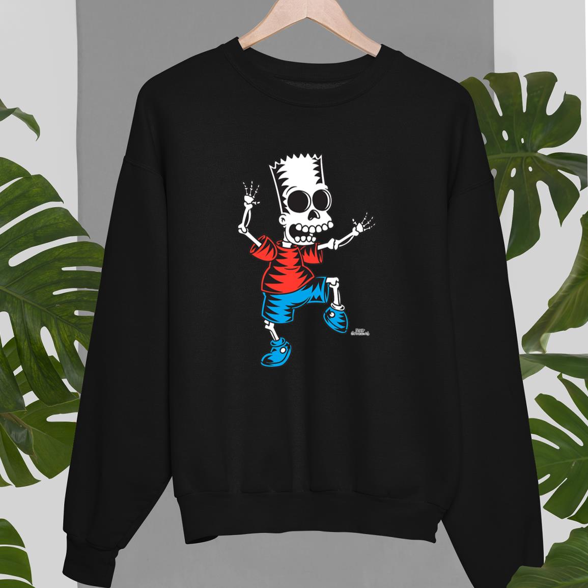 The Simpsons Bart Skeleton Treehouse Of Horror Halloween Unisex Sweatshirt, Hoodie, T-Shirt