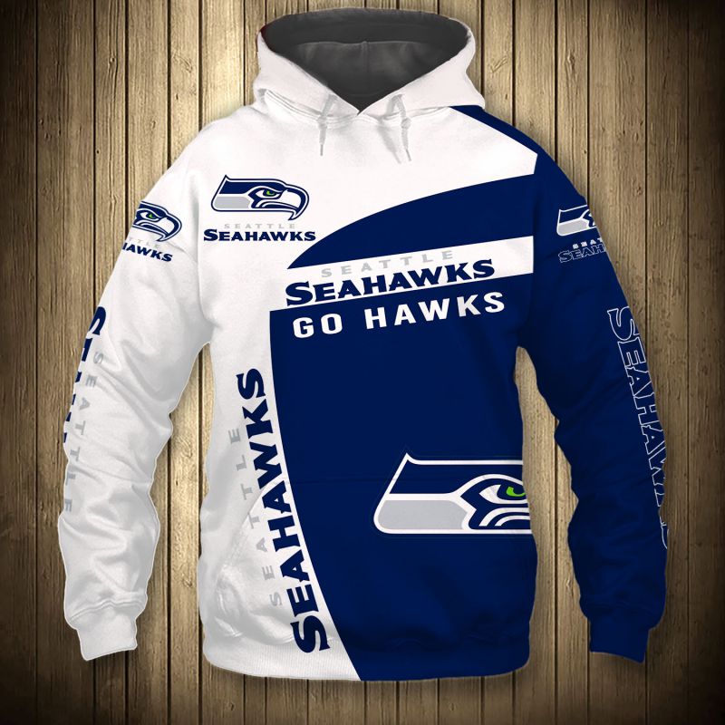Seattle Seahawks Hoodie 3D Sweatshirt Pullover