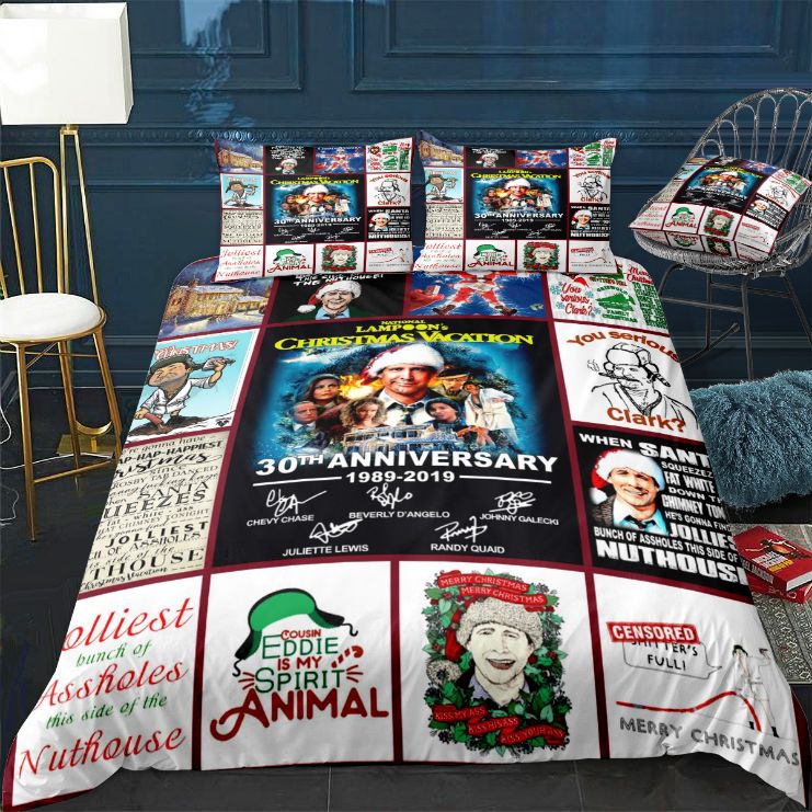 30 Years Of National Lampoons Christmas Vacation Bedding Set