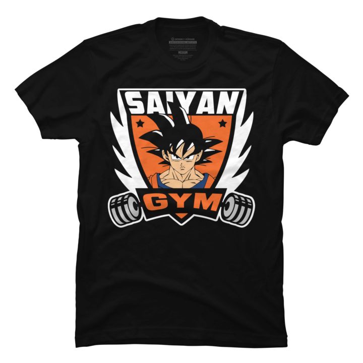 Anime Gym Hero Dragon Ball Saiyan Unisex T Shirt Teeruto 