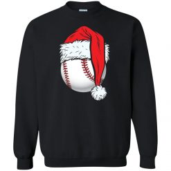 Christmas Baseball Ball Santa Unisex Sweatshirt