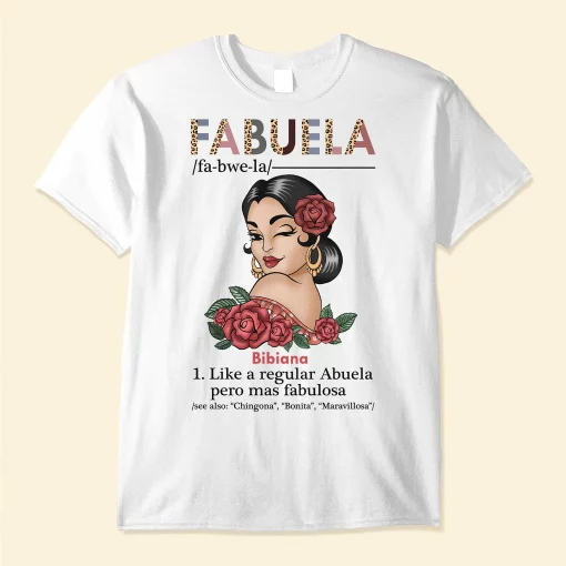 Fabuela Definition Hispanic Heritage Month Unisex T-Shirt