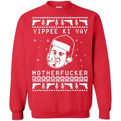 John Mcclane Yippee Ki Yay Christmas Ugly Sweatshirt