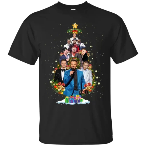 Justin Timberlake Christmas Tree Unisex T-Shirt