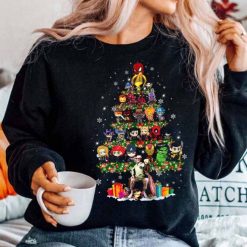 Marvel Avengers Character Christmas Tree Unisex Sweatshirt