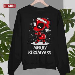 Merry Kissmyass Deadpool Christmas Unisex Sweatshirt