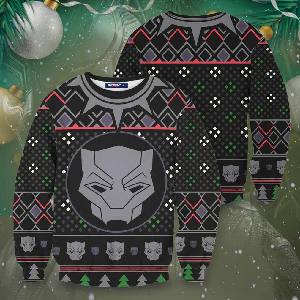 A Wakandan Wool Sweater, Marvel Wakanda Christmas 3D Knitted Sweater