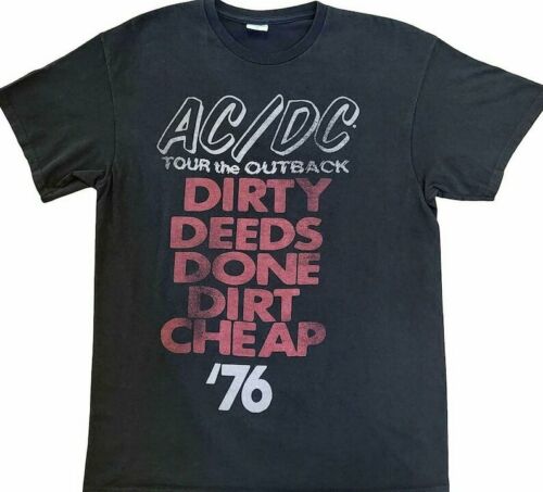 AC DC T-shirt Dirty Deeds 76