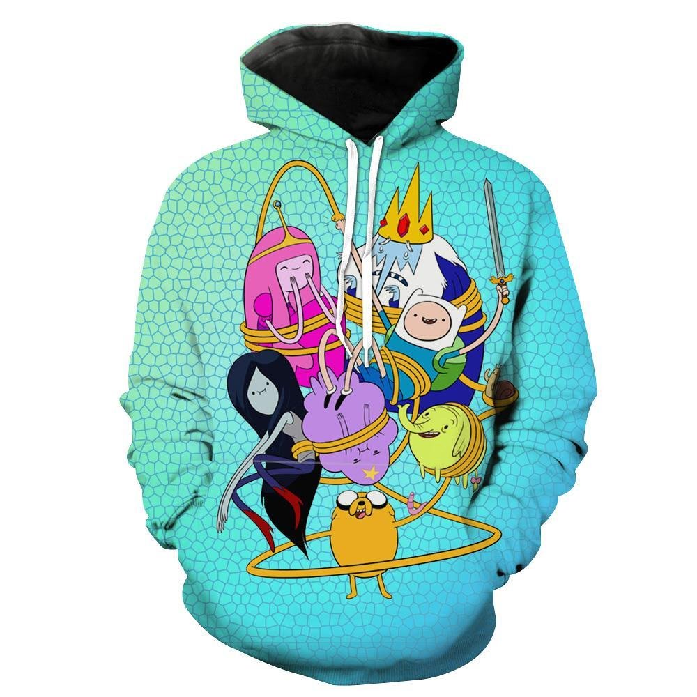 Adventure Time All Characters Adventure Time Character Hoodie 3D
