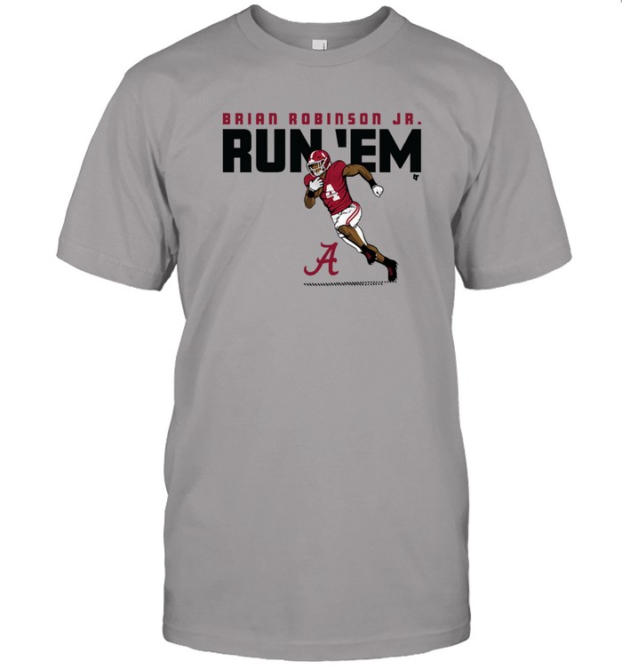 Alabama Brian Robinson Jr. Run ‘Em Shirt