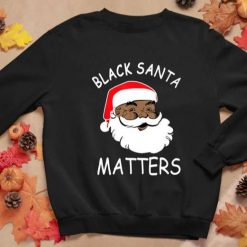 American Santa Black Matters Christmas Xmas Sweatshirt