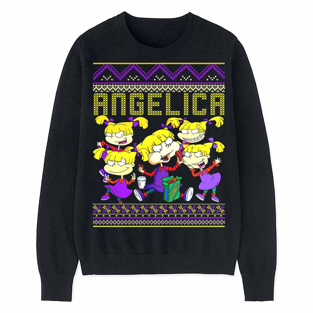 Angelica Rugrats Ugly Christmas T-Shirt