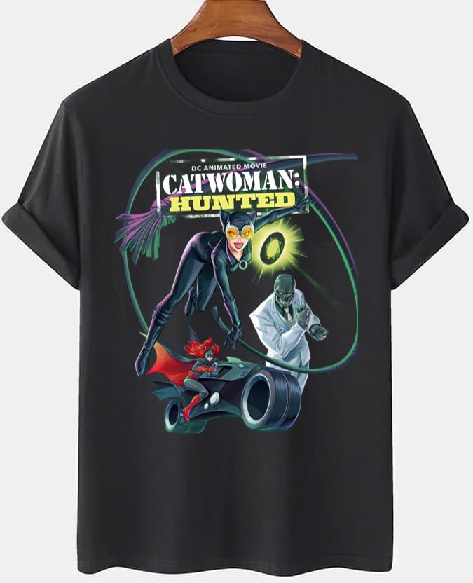 Animated Catwoman Hunted T-Shirt