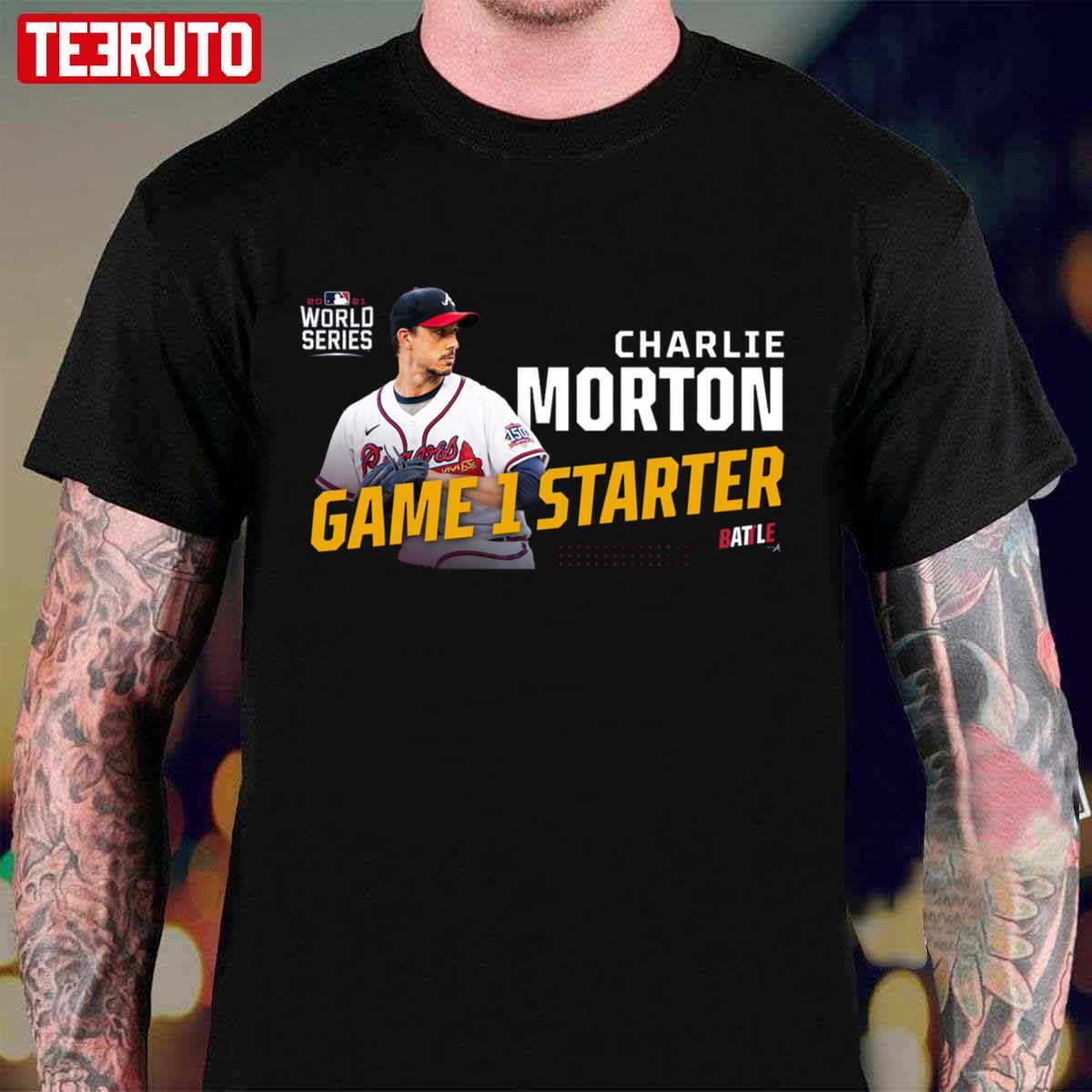 Atlanta Braves Charlie Morton Game 1 Starter 2021 Unisex T-Shirt