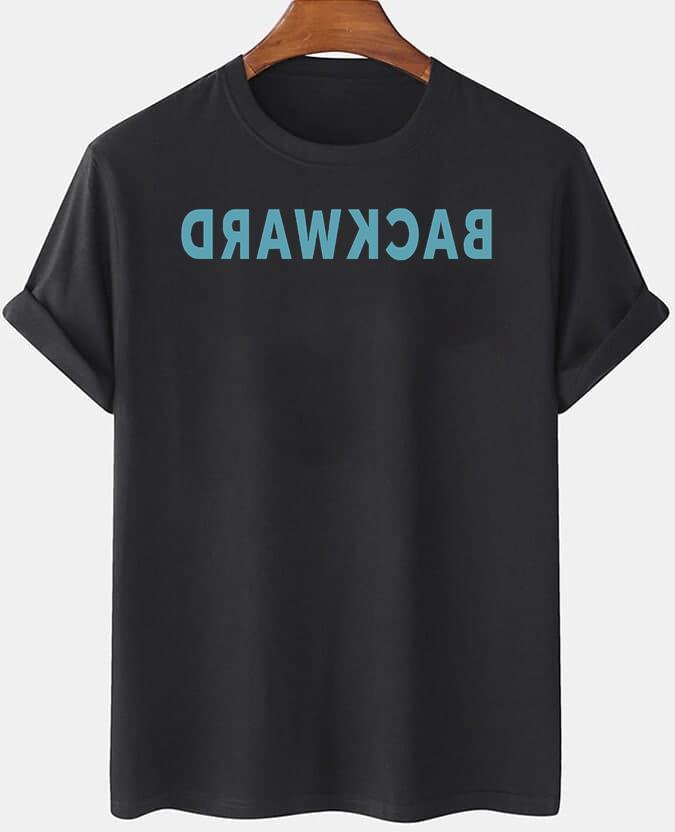 Backwards Letter T-Shirt