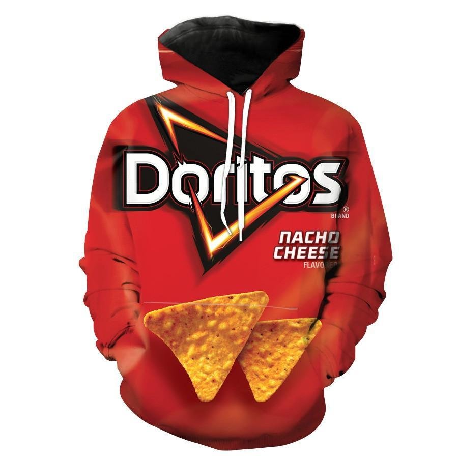 Bag Of Doritos Funny Dorito Hoodie 3D Full Size Up To 5xl