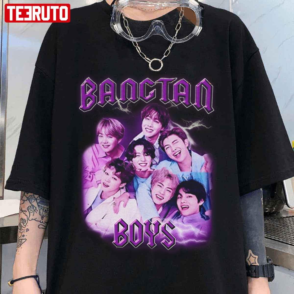 Bangtan Boys Merch 90s BTS Unisex T-Shirt