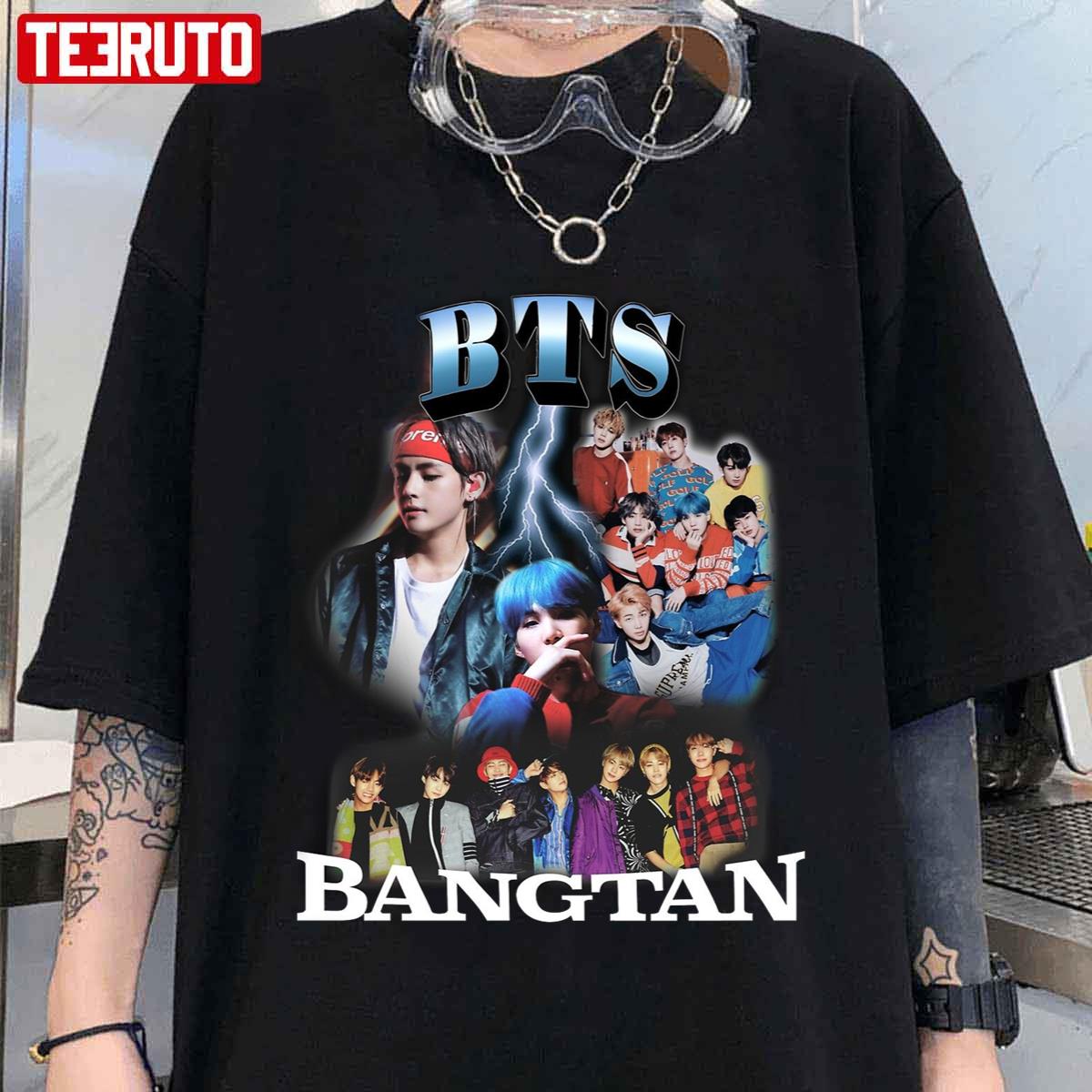 Bangtan Boys Vintage BTS Korean Band Unisex T-Shirt