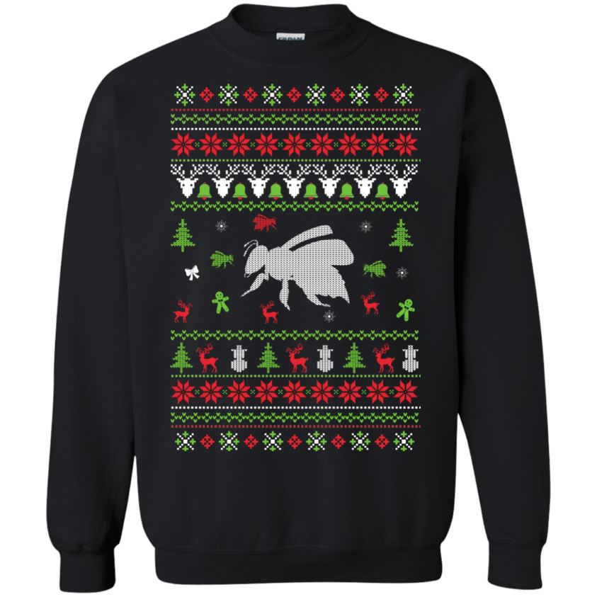 Bee Xmas Ugly Sweatshirt