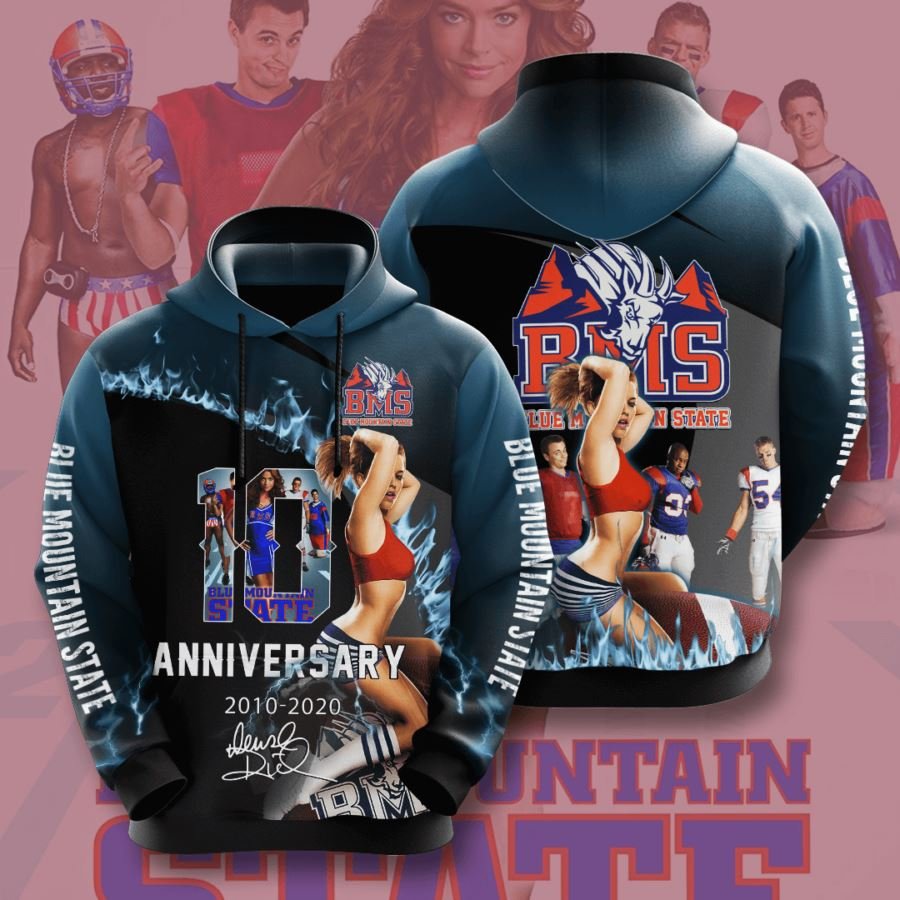 Blue Mountain State Hoodie 3D All Over Print