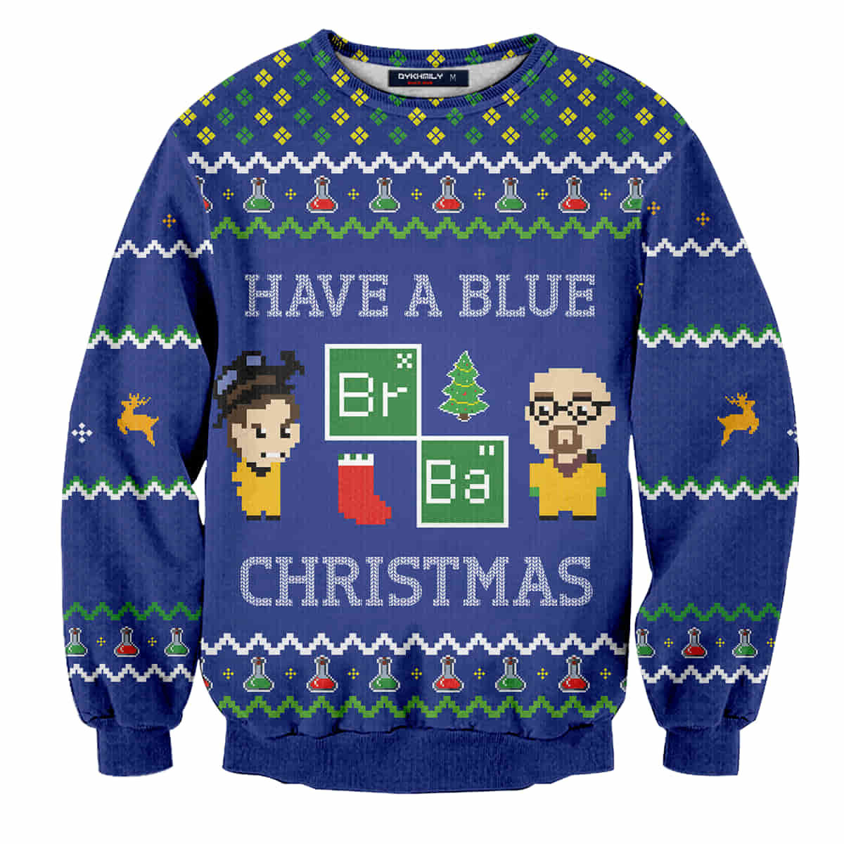 Breaking Bad Sweater, Christmas Wool Knitted Sweater