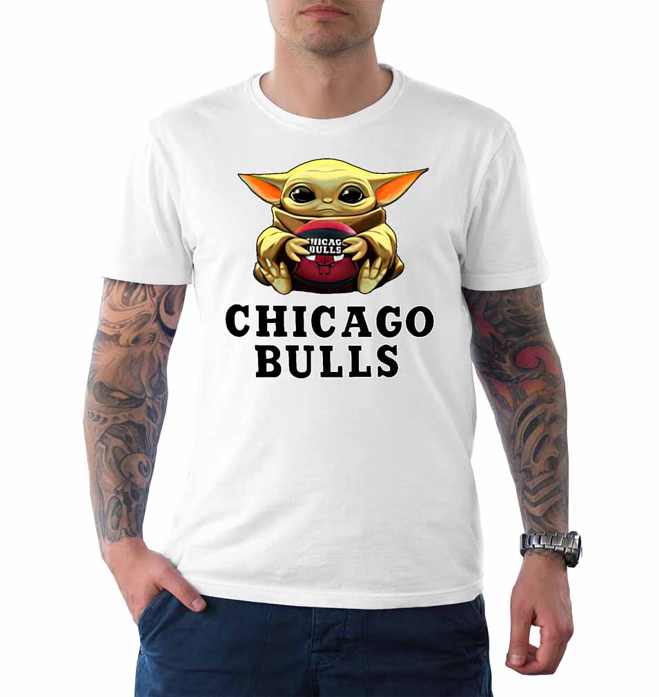 Chicago Bulls Baby Yoda T-Shirt