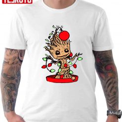 Christmas Holidays Baby Groot Avengers Unisex T-Shirt