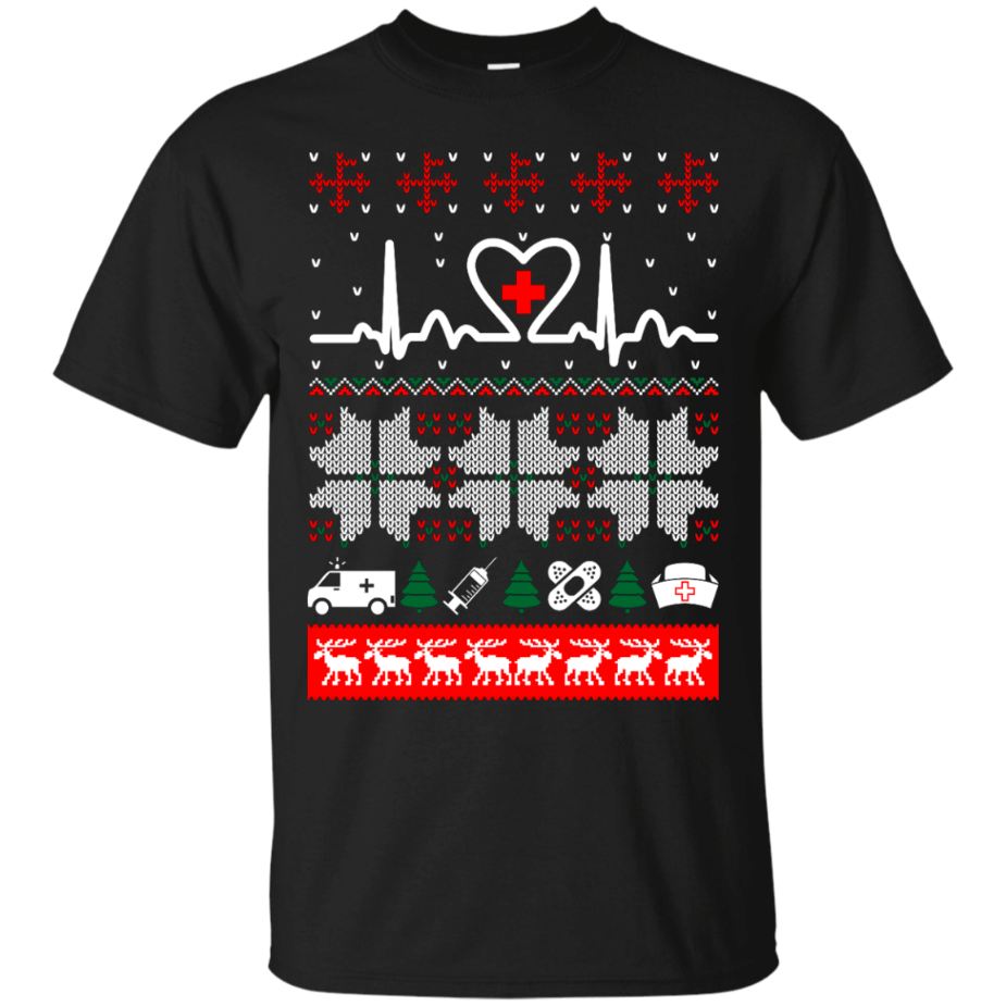 Christmas Nurse CNA Doctor Ugly T-shirt