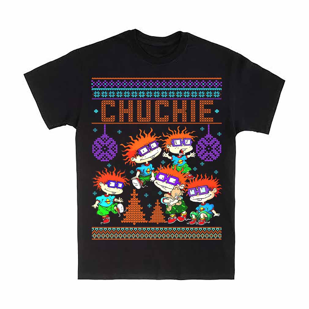 Chuckie Finster Rugrats T-Shirt, Ugly Christmas Tee