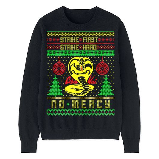Cobra Kai Ugly Sweatshirt Christmas
