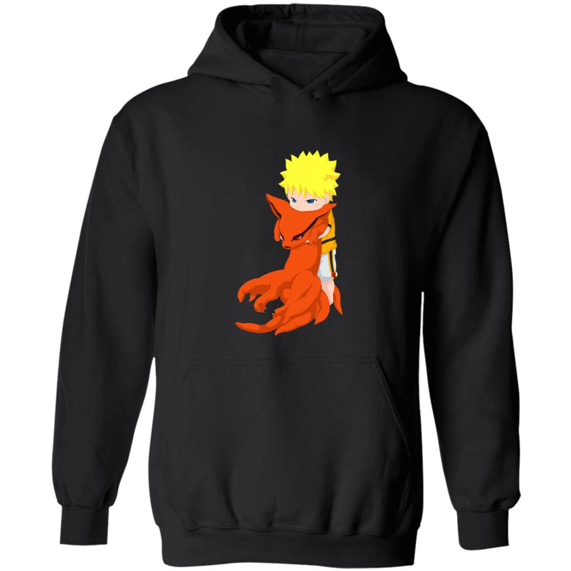 Cute Naruto And Kurama Anime Unisex T-Shirt, Sweatshirt, Hoodie