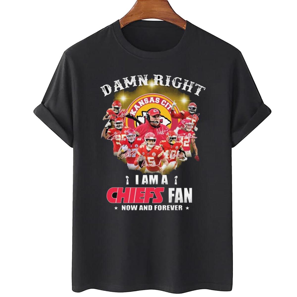 Damn Right I Am A Kansas Football Fan Unisex T-Shirt