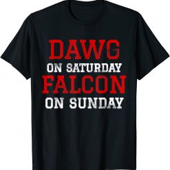 Dawg On Saturday Falcon Atlanta Unisex T-Shirt