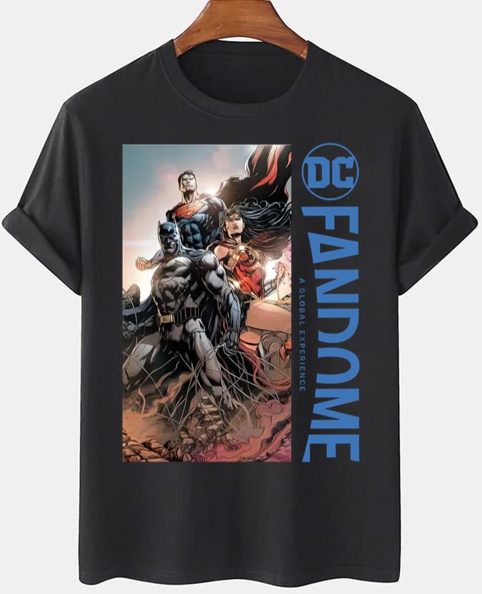DC Fandome Batman Wonderwoman Superman T-Shirt